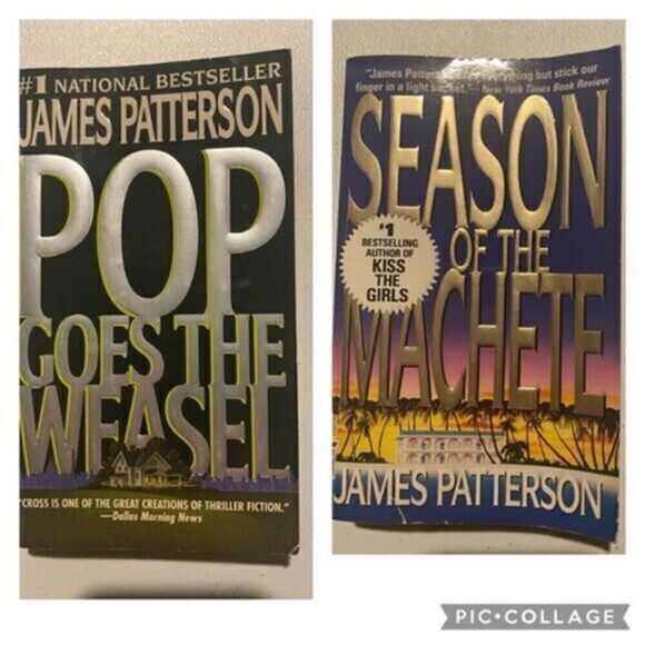Other James Patterson 2 Paperback Books Season Of The Machete